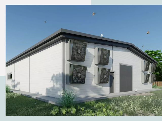 Строительство птичников в Кизилюрте