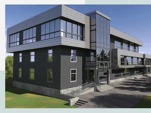 Административные здания в Кизилюрте