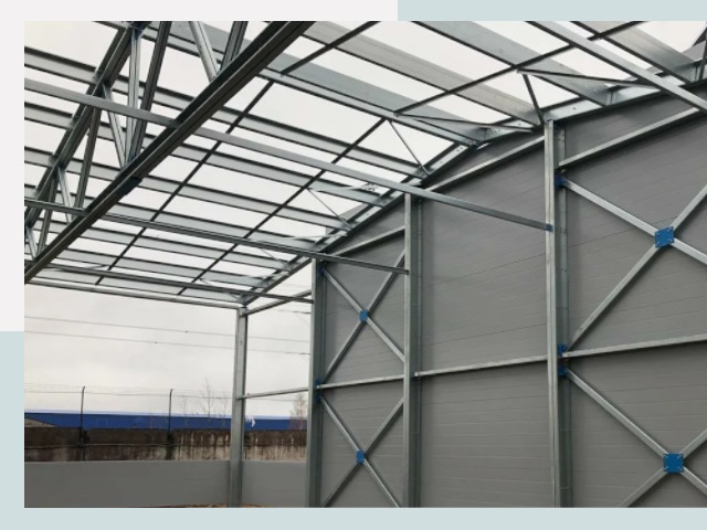 Каркасные ангары от СтальСтрой-Кзт по цене от 620 руб.