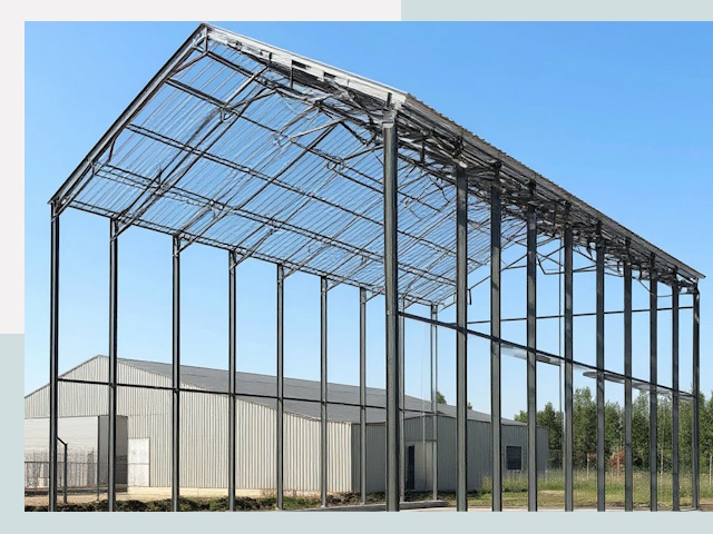 Прямо стенные ангары от СтальСтрой-Кзт по цене 620 руб.