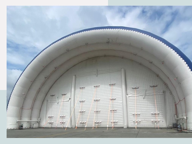 Пневмокаркасные ангары от СтальСтрой-Кзт по цене от 620 руб.