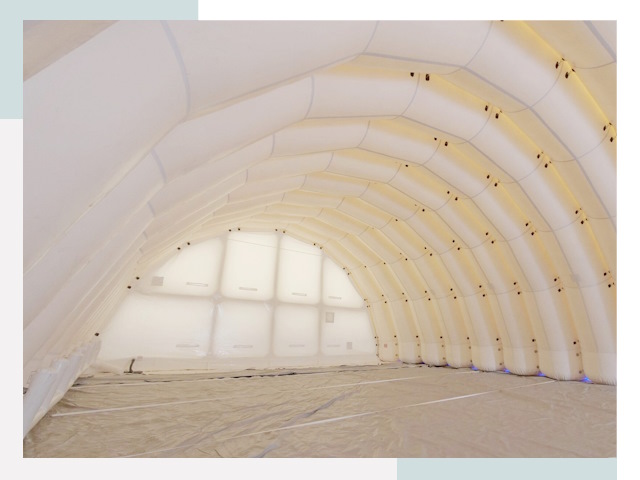 Пневмокаркасные ангары в Кизилюрте