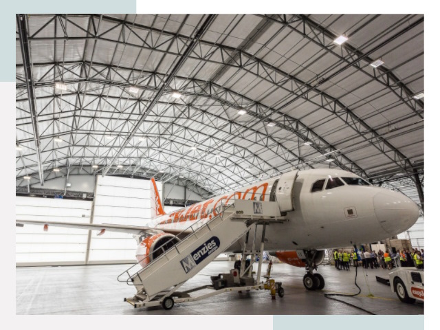 Авиационные ангары в Кизилюрте