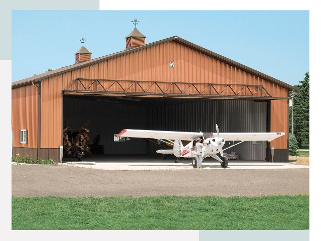 Ангары для самолетов в Кизилюрте