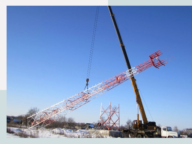 Строительство башен связи в Кизилюрте от 620 руб.