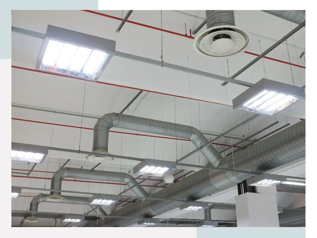 Вентиляция ангаров в Кизилюрте