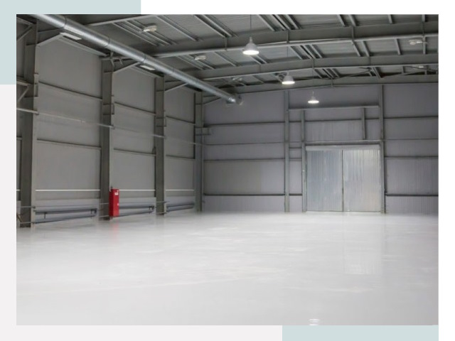 Полы для ангаров в Кизилюрте