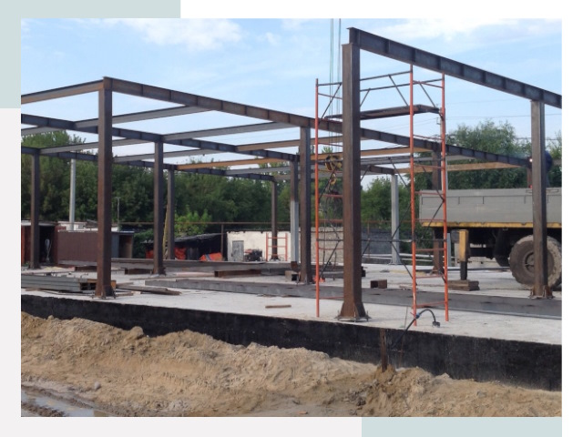 Фундамент для ангаров в Кизилюрте