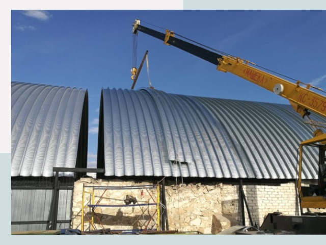 Реконструкция ангаров в Кизилюрте от 620 руб.