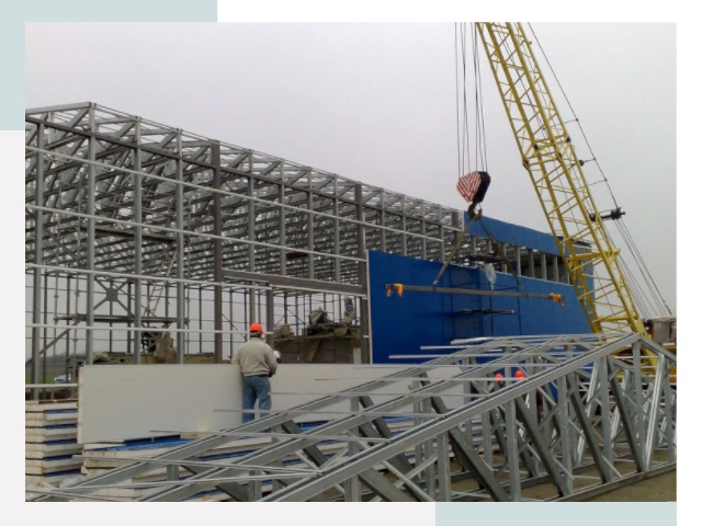 Монтаж ангаров в Кизилюрте